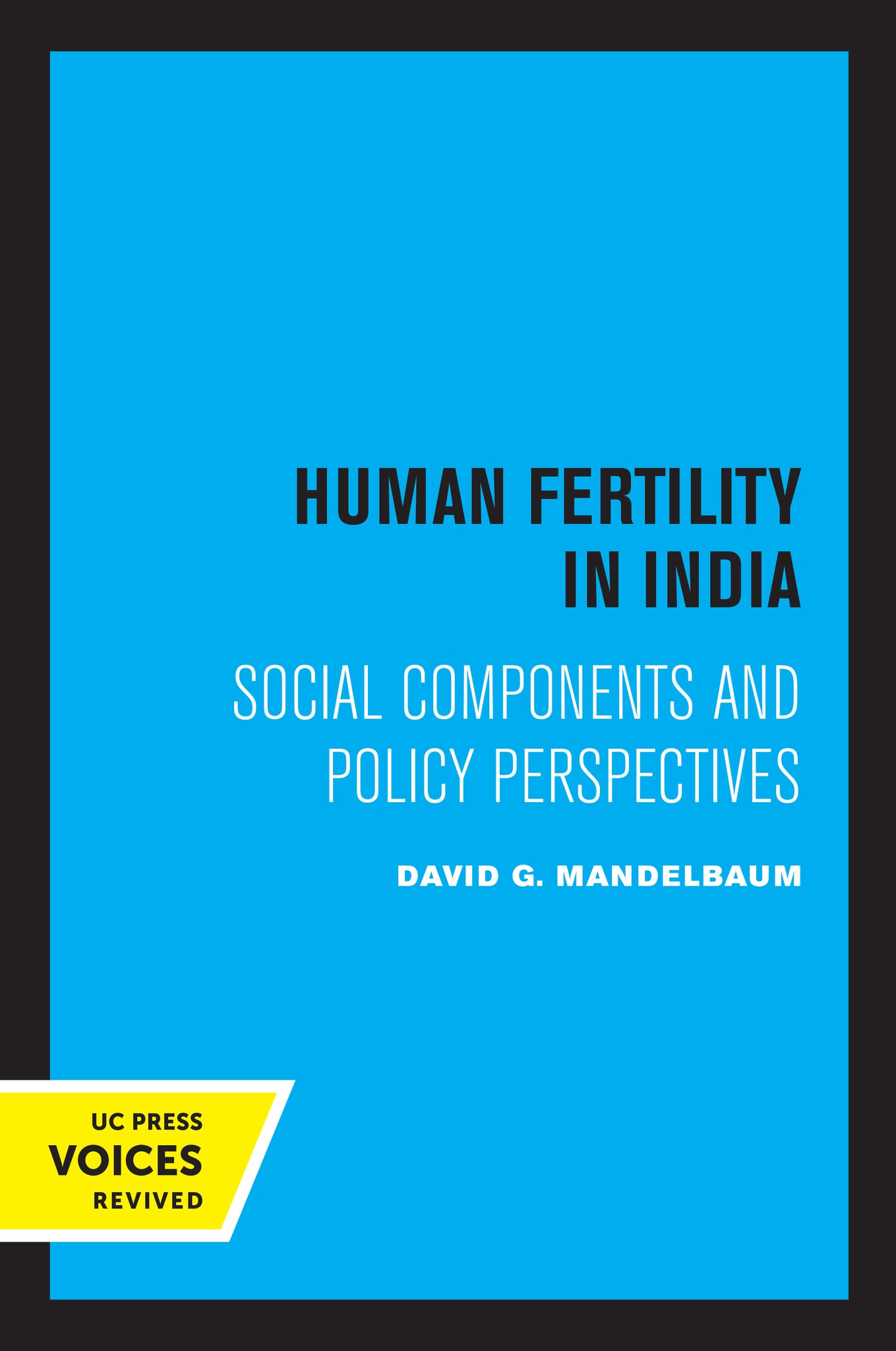 Human Fertility in India